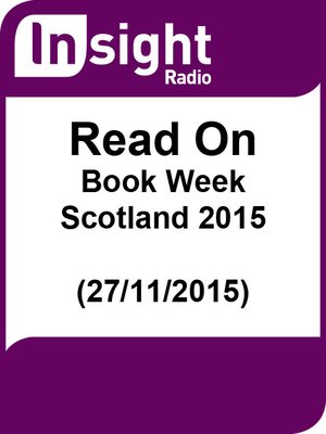cover image of Read On: Book Week Scotland 2015 (27/11/2015)
